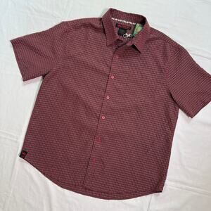 Y2K Hawk Clothing Plaid Shirt - L